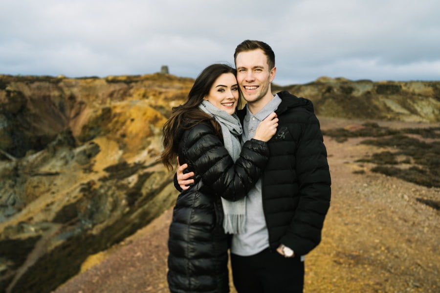 parys mountain engagement photography