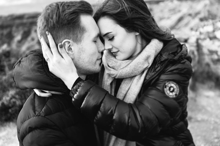 parys mountain engagement photography