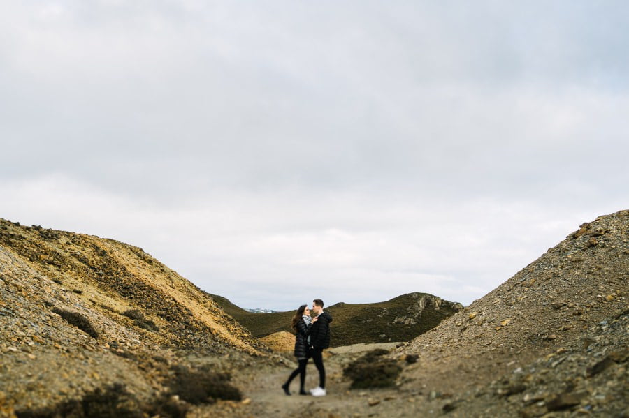 parys mountain engagement photography