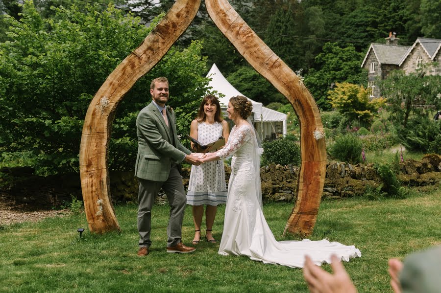 Snowdonia outdoor wedding