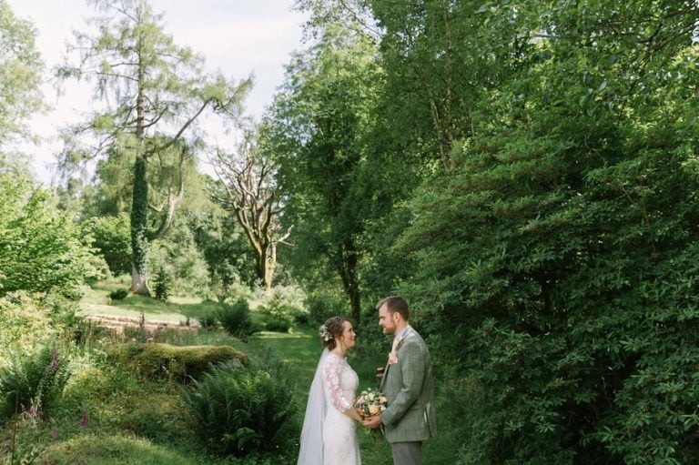 Snowdonia outdoor wedding