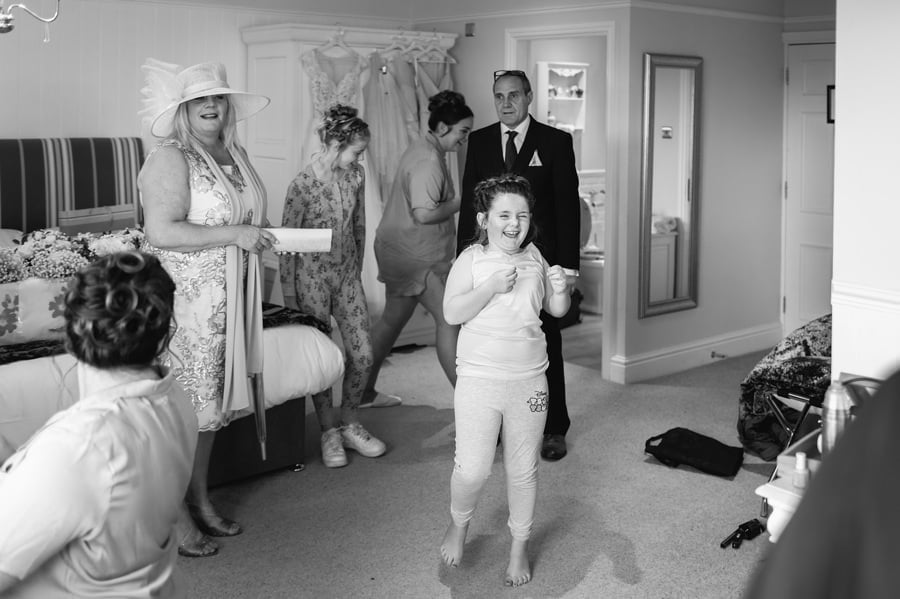 Treaddur Bay hotel wedding