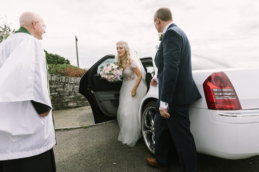 Treaddur Bay hotel wedding