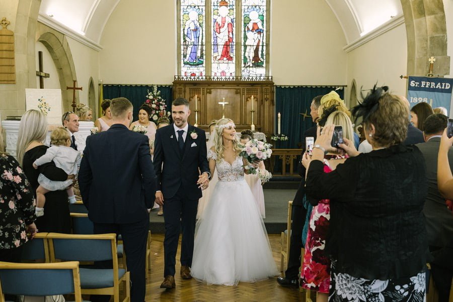 Treaddur Bay hotel wedding