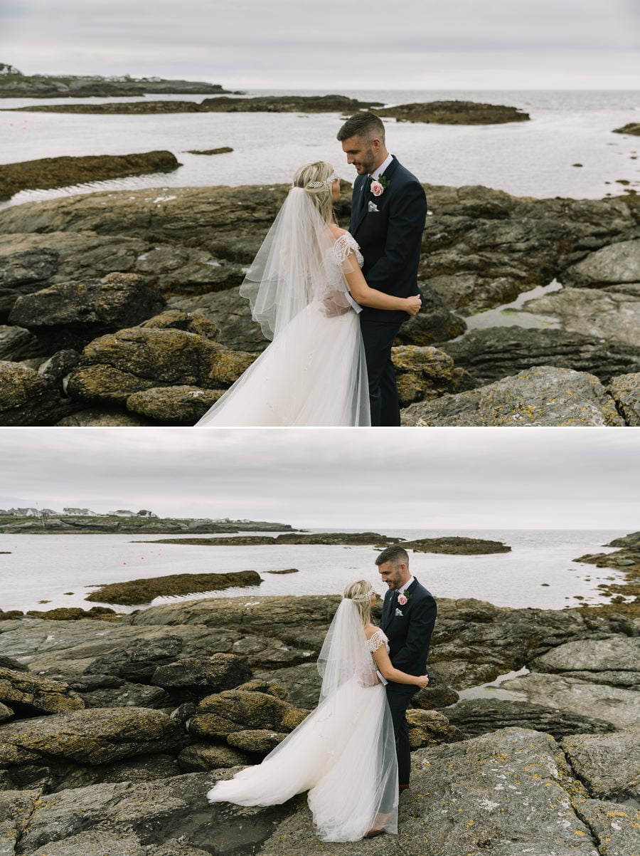 Treaddur Bay hotel wedding