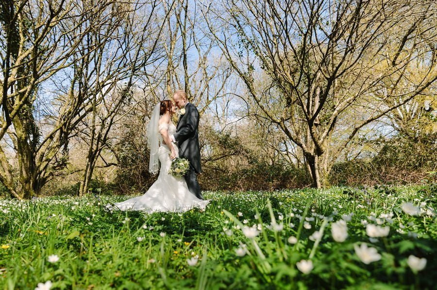 Bron Eifion spring wedding