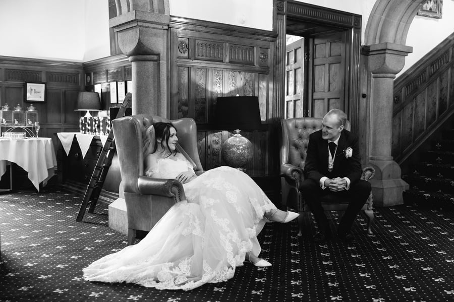 Bron Eifion spring wedding