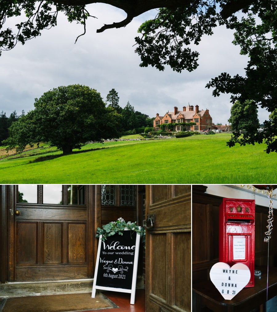 A wedding at Wigfair Hall