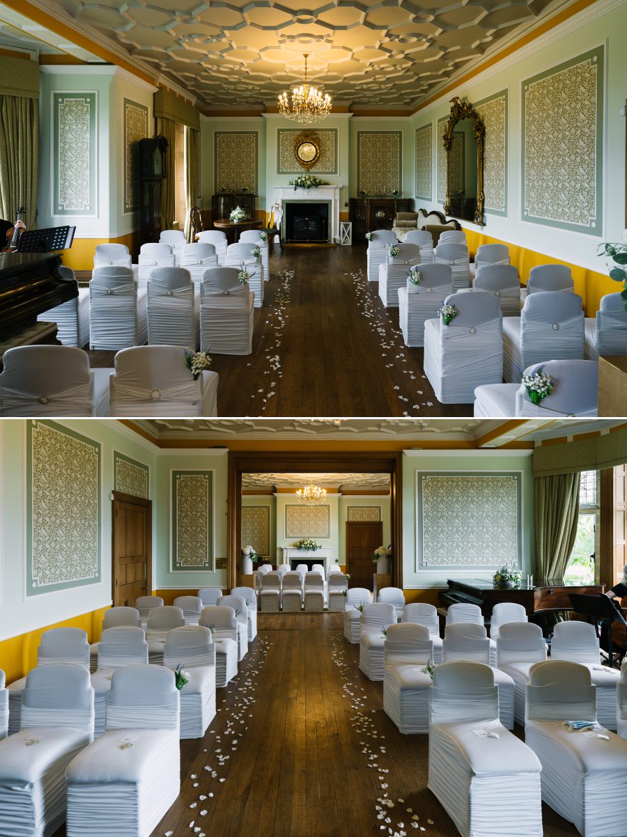 A wedding at Wigfair Hall