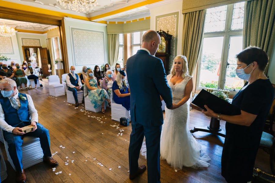 A wedding at Wigfair Hall
