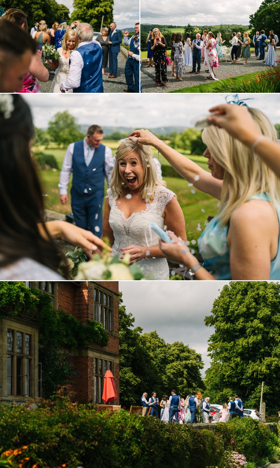 A wedding at Wigfair Hall