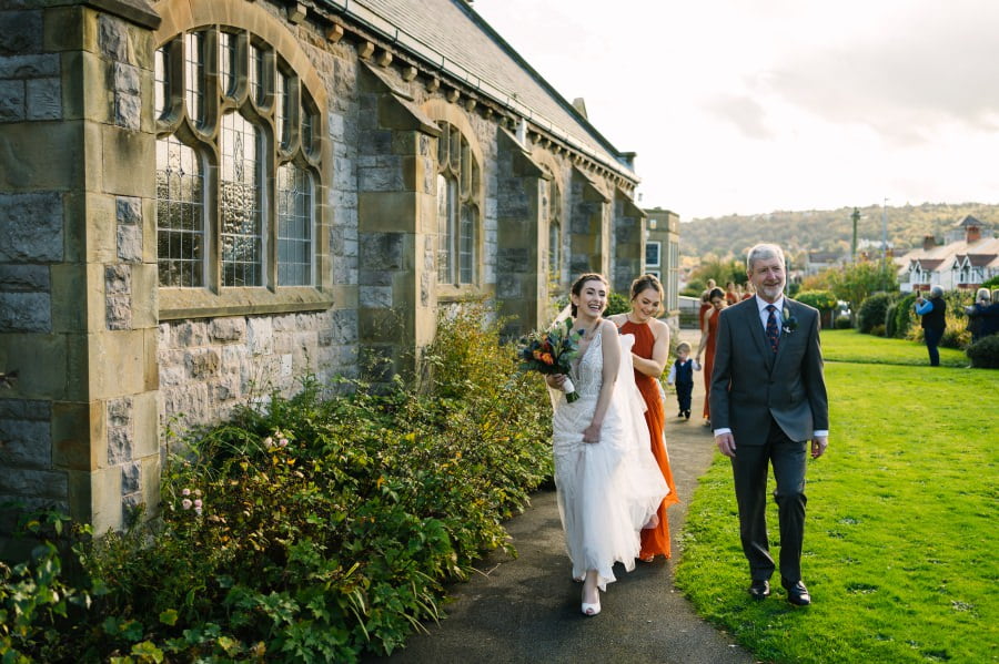 Autumn Faenol Fawr wedding