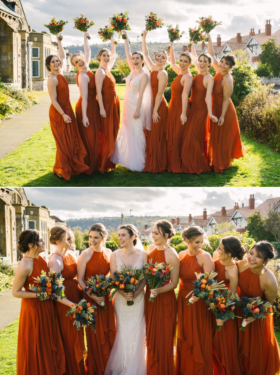 Autumn Faenol Fawr wedding