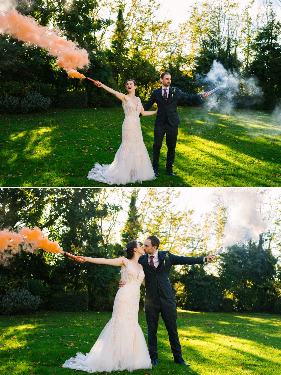 Autumn Faenol Fawr wedding