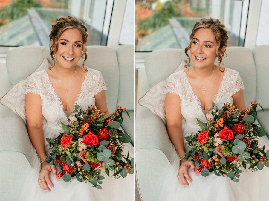 Autumn wedding at Plas Maenan