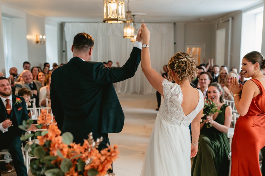 Autumn wedding at Plas Maenan