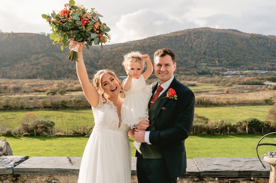 Autumn wedding at Plas Maenan