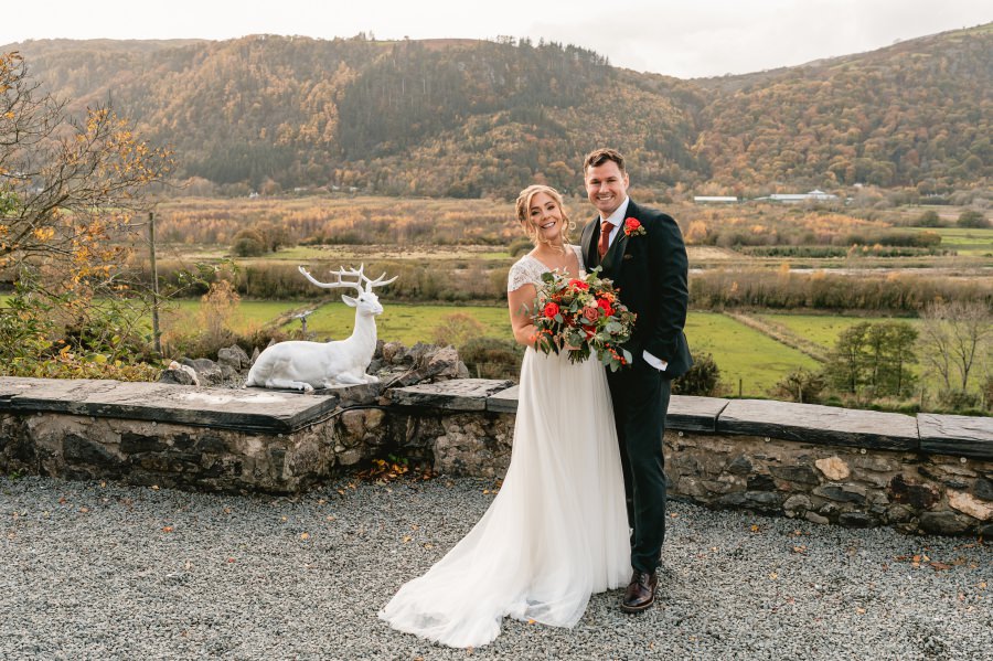 Autumn wedding at Plas Maenan