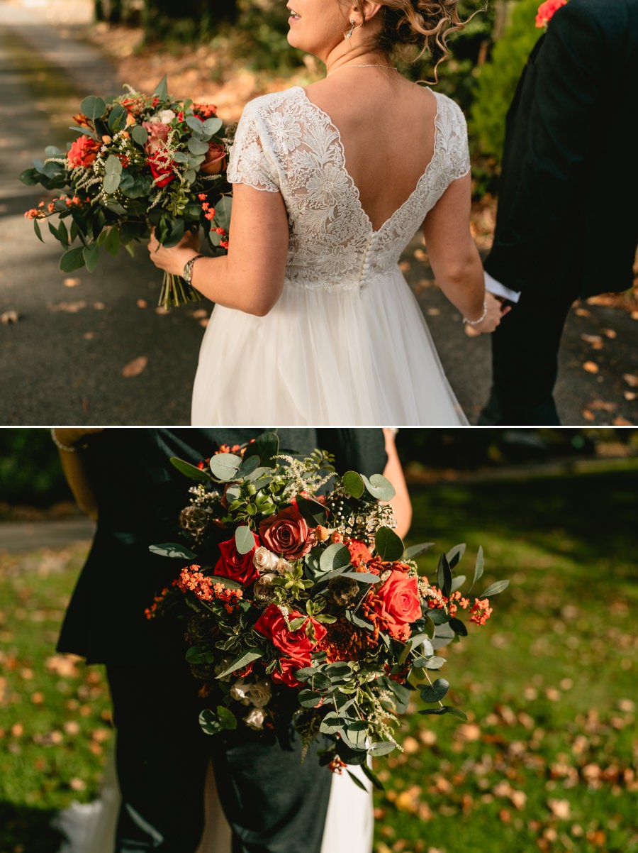 Autumn wedding at Plas Maenan