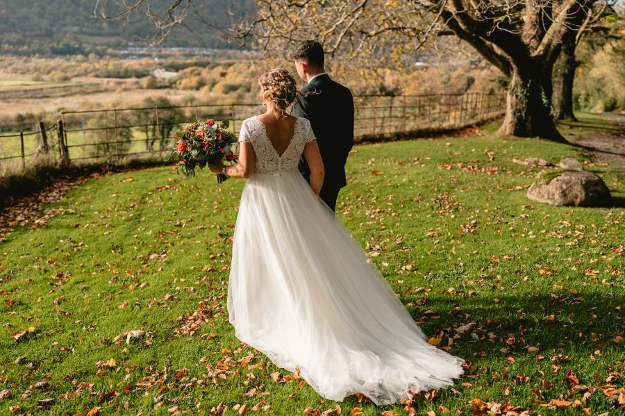 Autumn wedding at Plas Maenan
