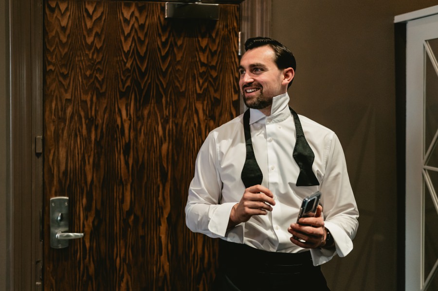 Caer Rhun Hall new years eve wedding