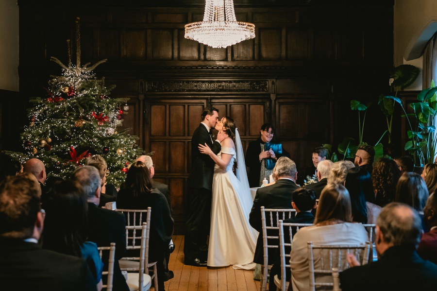 Caer Rhun Hall new years eve wedding