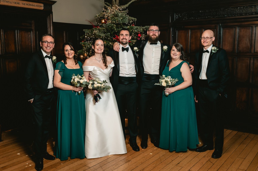 Caer Rhun Hall new years eve wedding