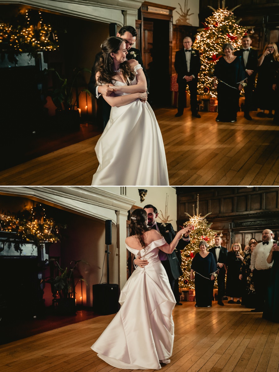 Caer Rhun Hall new years eve wedding