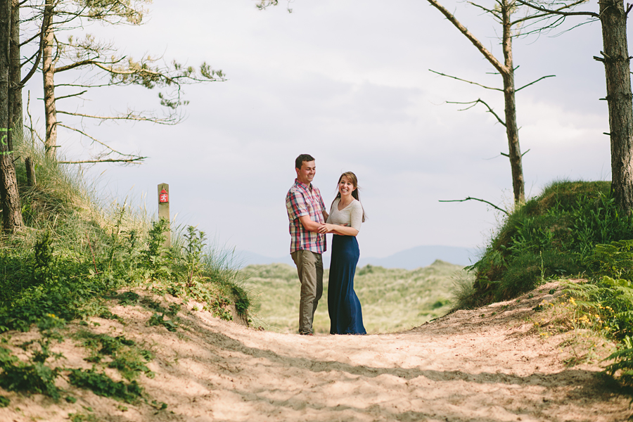 engagement photography on anglesey