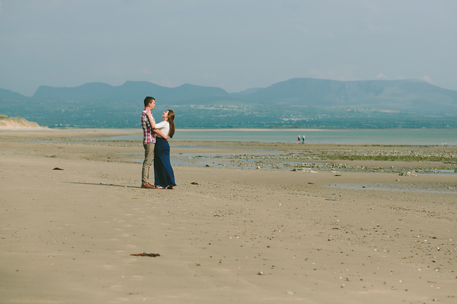 engagement photography on anglesey