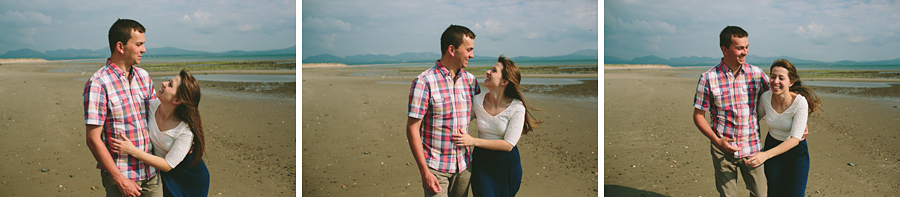 engagement photography on anglesey