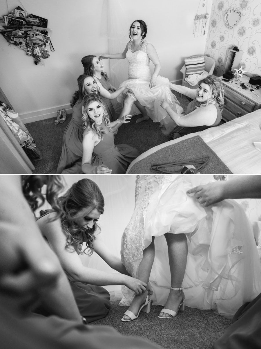 North Wales farm wedding