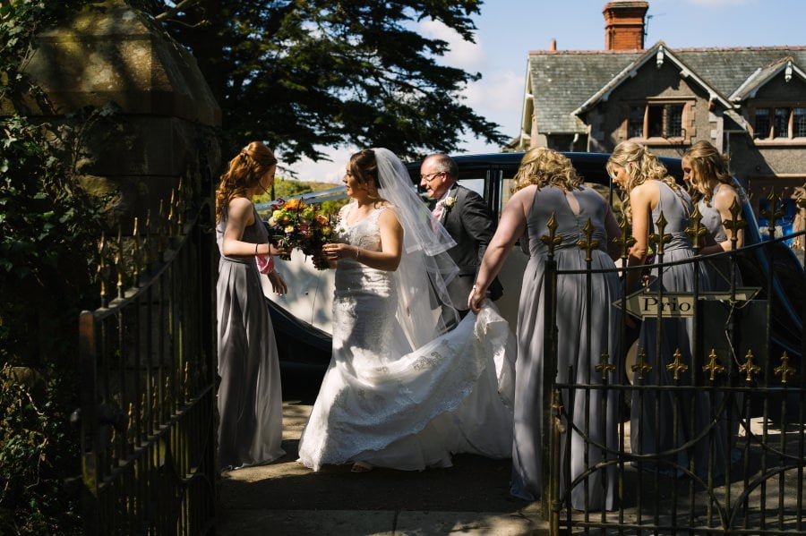North Wales farm wedding