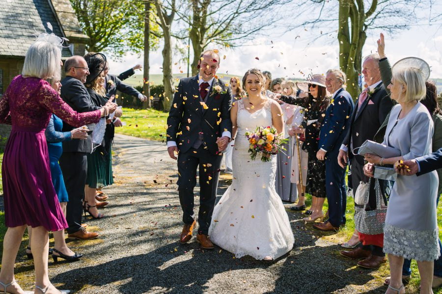 North Wales farm wedding
