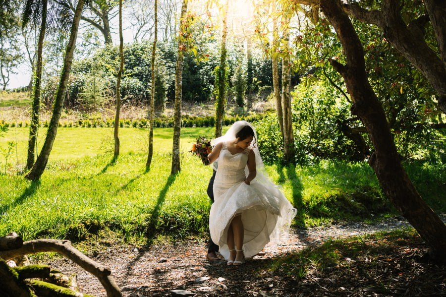 North Wales farm wedding