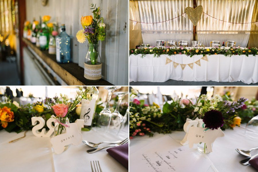 North Wales farm wedding