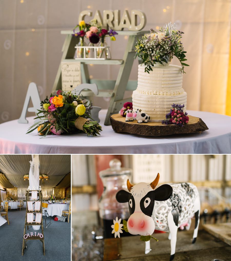 North Wales farm wedding