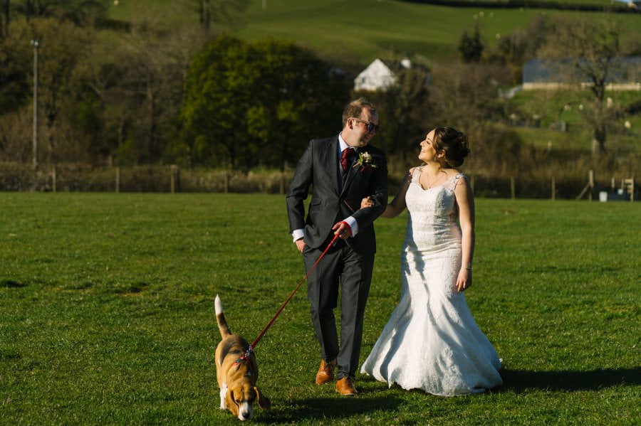 North Wales farm wedding