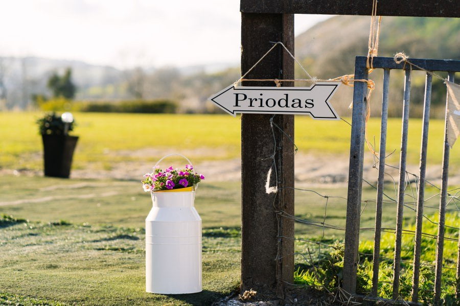 North Wales farm wedding