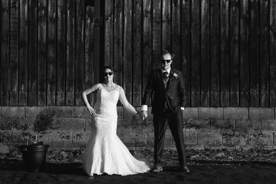 North Wales farm wedding