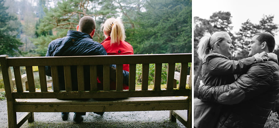 bodnant garden engagement photography- Tony Fanning