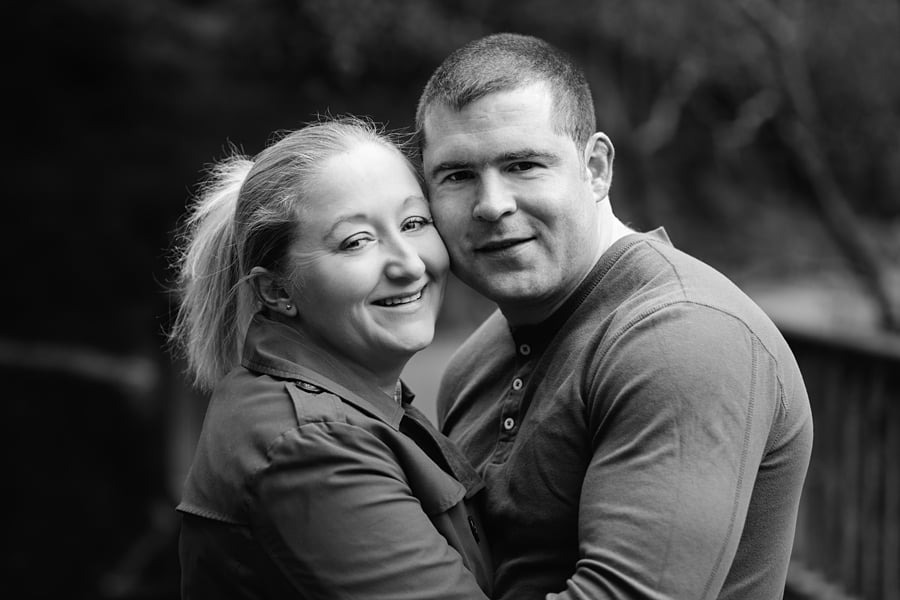 bodnant garden engagement photography- Tony Fanning