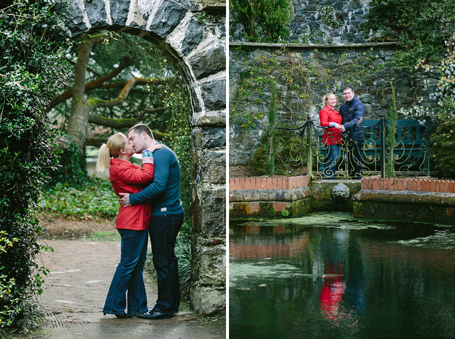 bodnant garden engagement photography- Tony Fanning