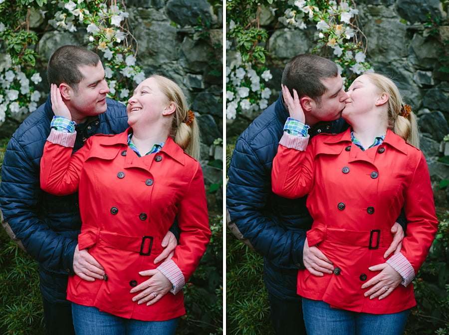 bodnant garden engagement photography- Tony Fanning