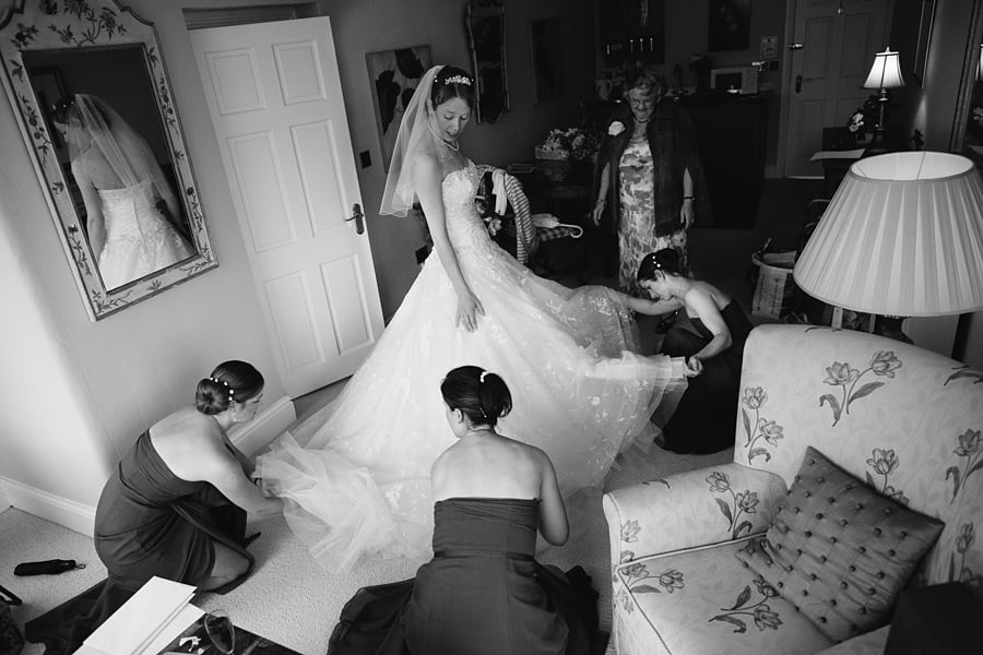 wedding photographer at plas maenan