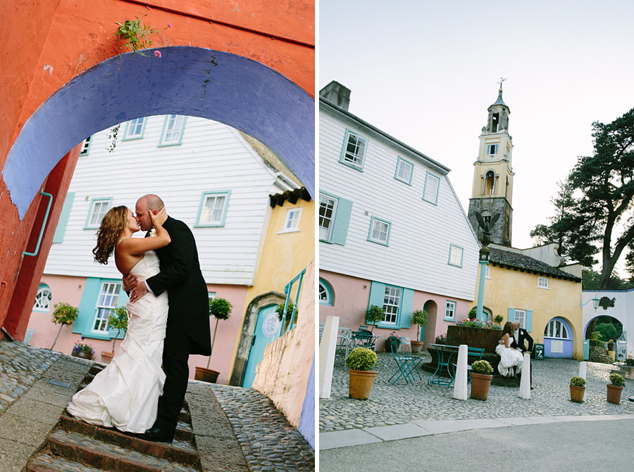 portmeirion wedding photographer- Tony Fanning