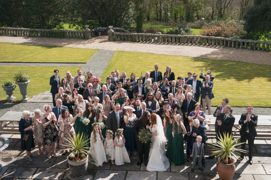Spring wedding in Bron Eifion