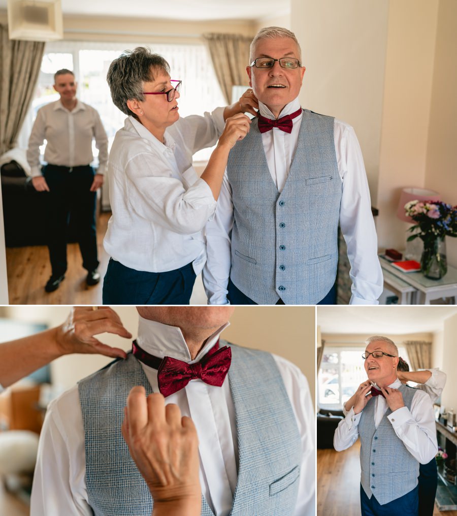 a summer gay wedding at Caer Rhun Hall