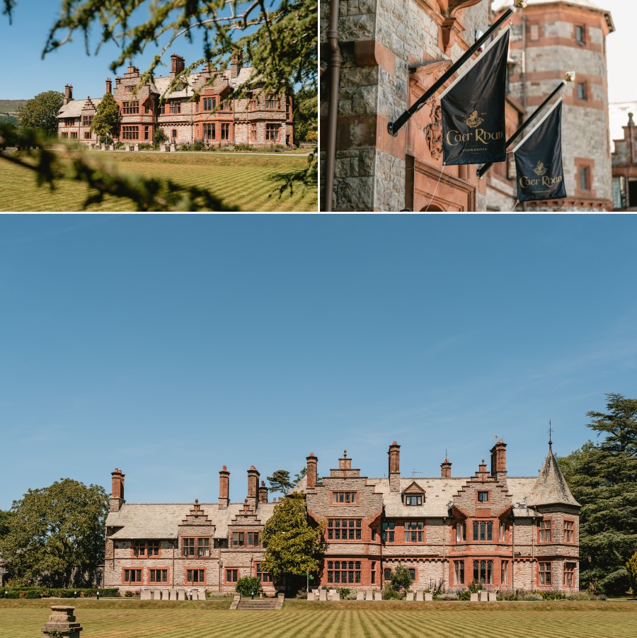 a summer gay wedding at Caer Rhun Hall