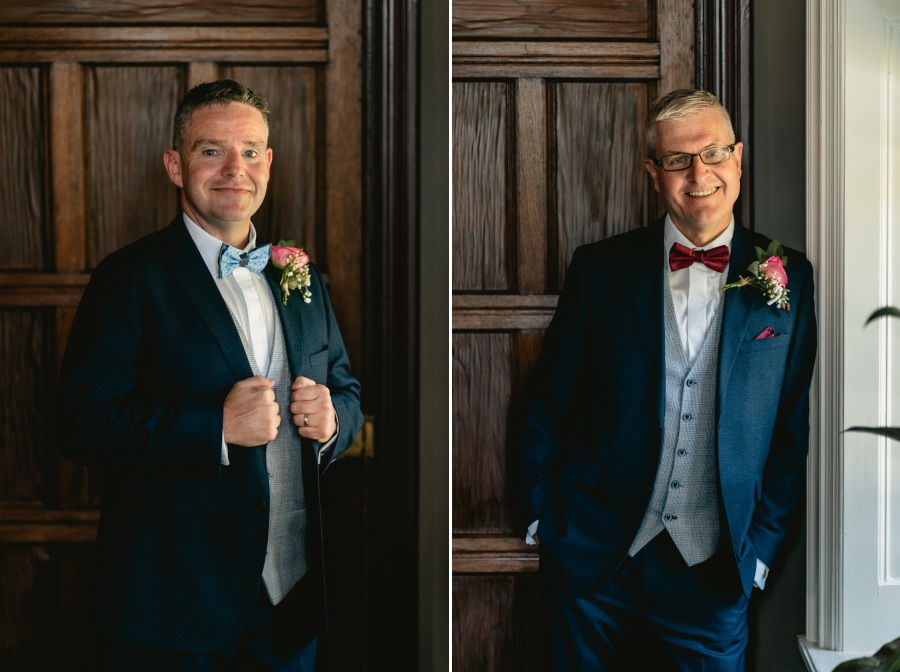 a summer gay wedding at Caer Rhun Hall